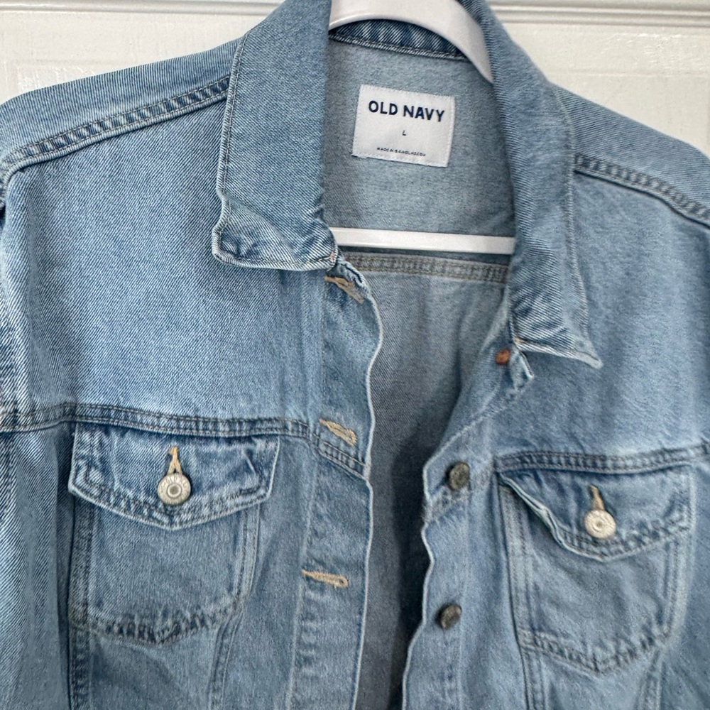 Old Navy Light Blue Denim Jean Jacket